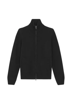 Montagut Zipped jacket in 4-ply cashmere - Balthazar