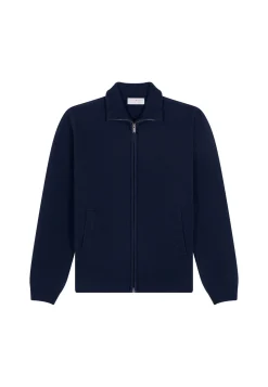 Montagut Zipped jacket in 4-ply cashmere - Balthazar