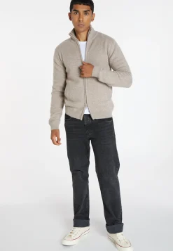 Montagut Zipped jacket in 4-ply cashmere - Balthazar