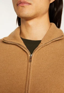 Montagut Zipped jacket in 4-ply cashmere - Balthazar