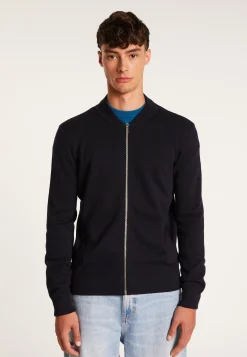 Montagut Zipped jacket with pockets in merino wool - Archibald