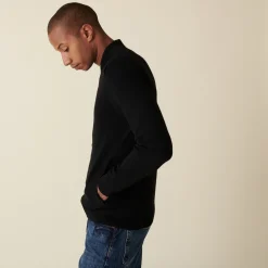 Montagut Zipped jacket with pockets in merino wool - Archibald