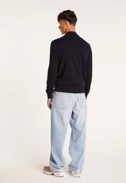 Montagut Zipped jacket with pockets in merino wool - Archibald