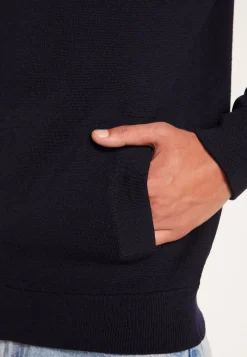 Montagut Zipped jacket with pockets in merino wool - Archibald