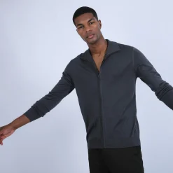 Montagut Zipped merino wool cardigan - Estian