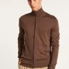 Montagut Zipped merino wool cardigan - Estian