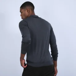 Montagut Zipped merino wool cardigan - Estian