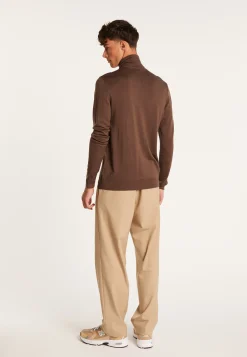 Montagut Zipped merino wool cardigan - Estian