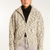 Montagut Zipped mohair wool jacket - Valentine