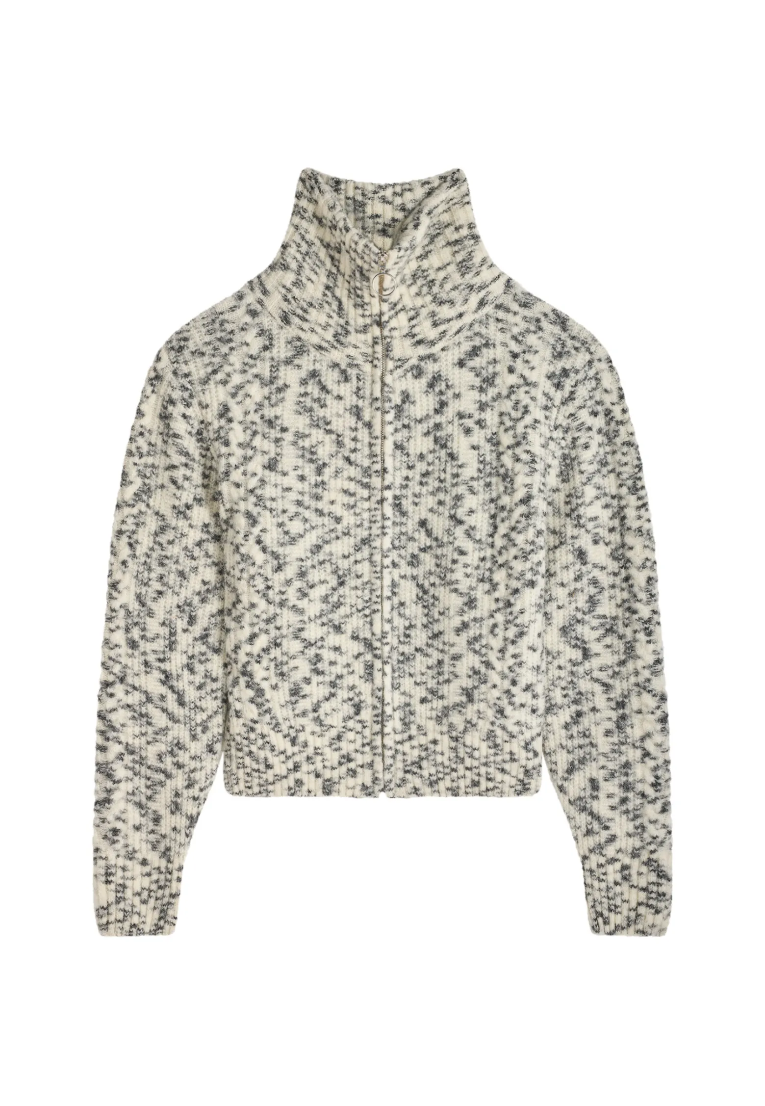 Montagut Zipped mohair wool jacket - Valentine