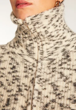 Montagut Zipped mohair wool jacket - Valentine