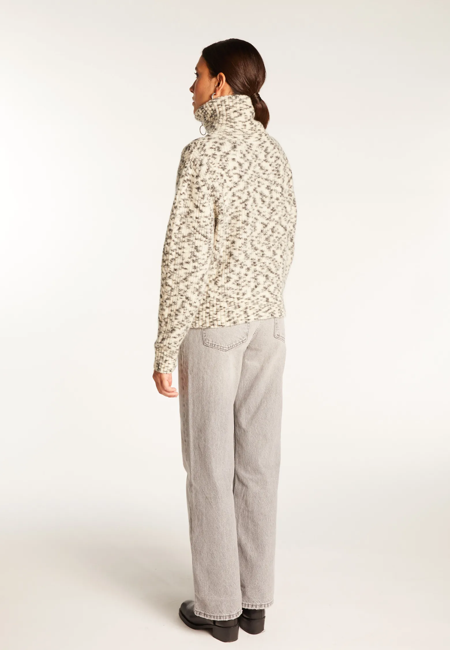 Montagut Zipped mohair wool jacket - Valentine