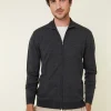 Montagut Zipped vest with logo in merino wool - Estian