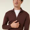 Montagut Zipped vest with logo in merino wool - Estian